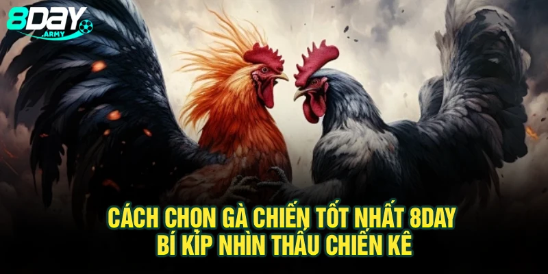 Cách Chọn Gà Chiến Tốt Nhất 8Day - Bí Kíp Nhìn Thấu Chiến Kê